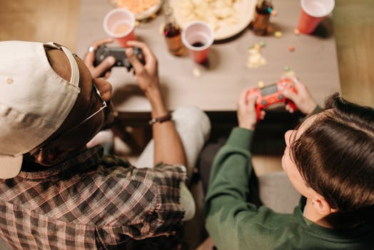 slot machines and chips