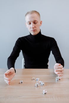 poker chips and cards