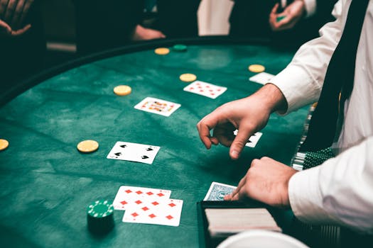 digital gambling concept