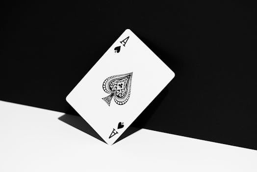 casino chips and poker game